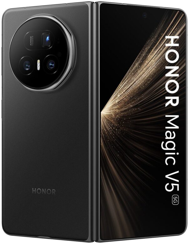 15597326_4_f Smartfon Honor Honor MAGIC V5 20,2 cm (7.95") MagicOS 9.0.1 5G USB Type-C 16 GB 512 GB 5820 mAh Czarny