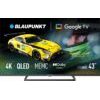 Telewizor Blaupunkt telewizor Smart TV Google TV UHD Q-LED 43" czarny 43QBG6000S