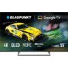 Telewizor Blaupunkt telewizor Smart TV Google TV UHD Q-LED 55" czarny 55QBG6000S