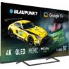 Telewizor Blaupunkt telewizor Smart TV Google TV UHD Q-LED 55" czarny 55QBG6000S