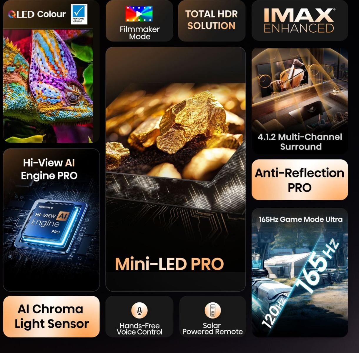 15600139_3_f Telewizor Hisense U8Q 75'' 4K UHD ULED Mini LED czarny - Televizors 75U8Q (6942351419503)