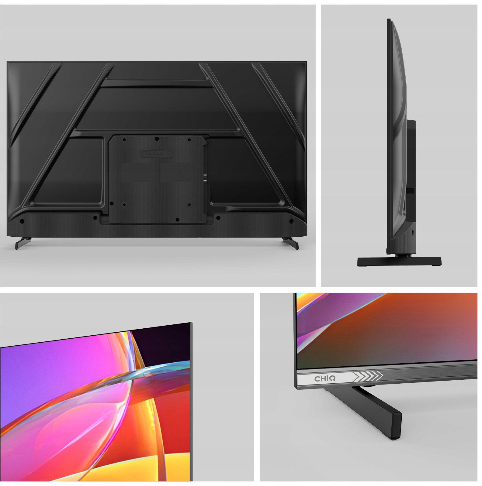 Telewizor CHiQ CHiQ L43QST TV 43", FHD, QLED, ultratenká, Android14, Dolby Audio, Frameless