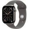 Smartwatch Apple Watch 11 GPS + Cellular 42mm Natural Titanium Sport Band S/M Grafitowy (MF8M4MP/A)