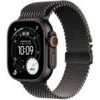 15617471_1_f Smartwatch Apple Watch Ultra 3 GPS + Cellular 49mm Black Titanium / Titanium Milanese Loop M Czarny (MF1Q4QP/A)