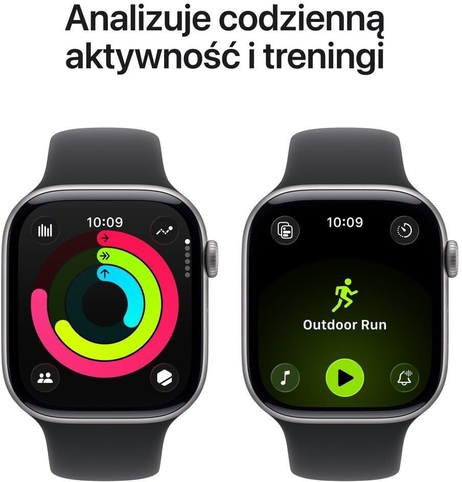 15617978_4_f Smartwatch Apple Watch 11 GPS + Cellular 42mm Space Grey Alu Sport Band M/L Czarny (MF8C4MP/A)