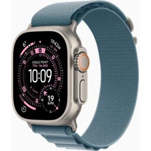 15619267_0_f Smartwatch Apple Watch Ultra 3 GPS + Cellular 49mm Natural Titanium / Alpine Loop S Niebieski (MEWK4QF/A)
