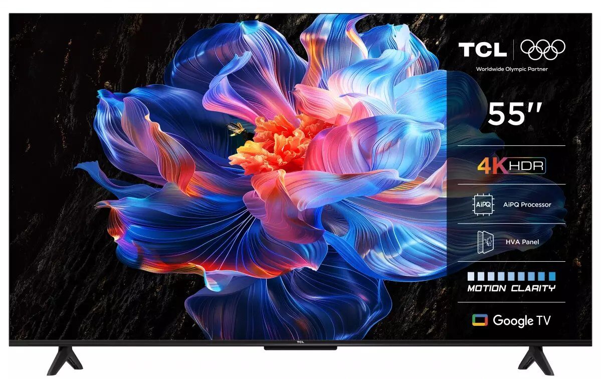 Telewizor TCL 55P69K 55" 4K Ultra HD Smart TV Wi-Fi Czarny