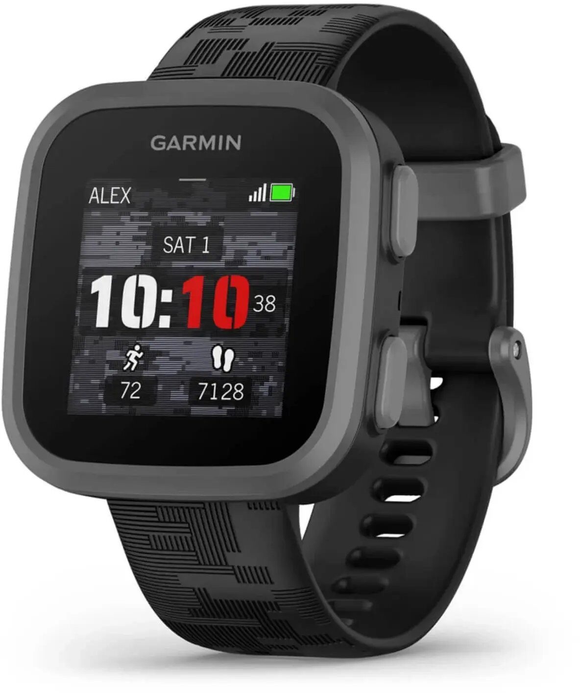 15624292_2_f Smartwatch Garmin Bounce 3,3 cm (1.3") LCD 42 mm Cyfrowy 240 x 240 px Ekran dotykowy 4G Czarny Wi-Fi GPS