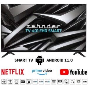 Telewizor Zehnder Telewizor 40" TV-401 Smart Android FHD