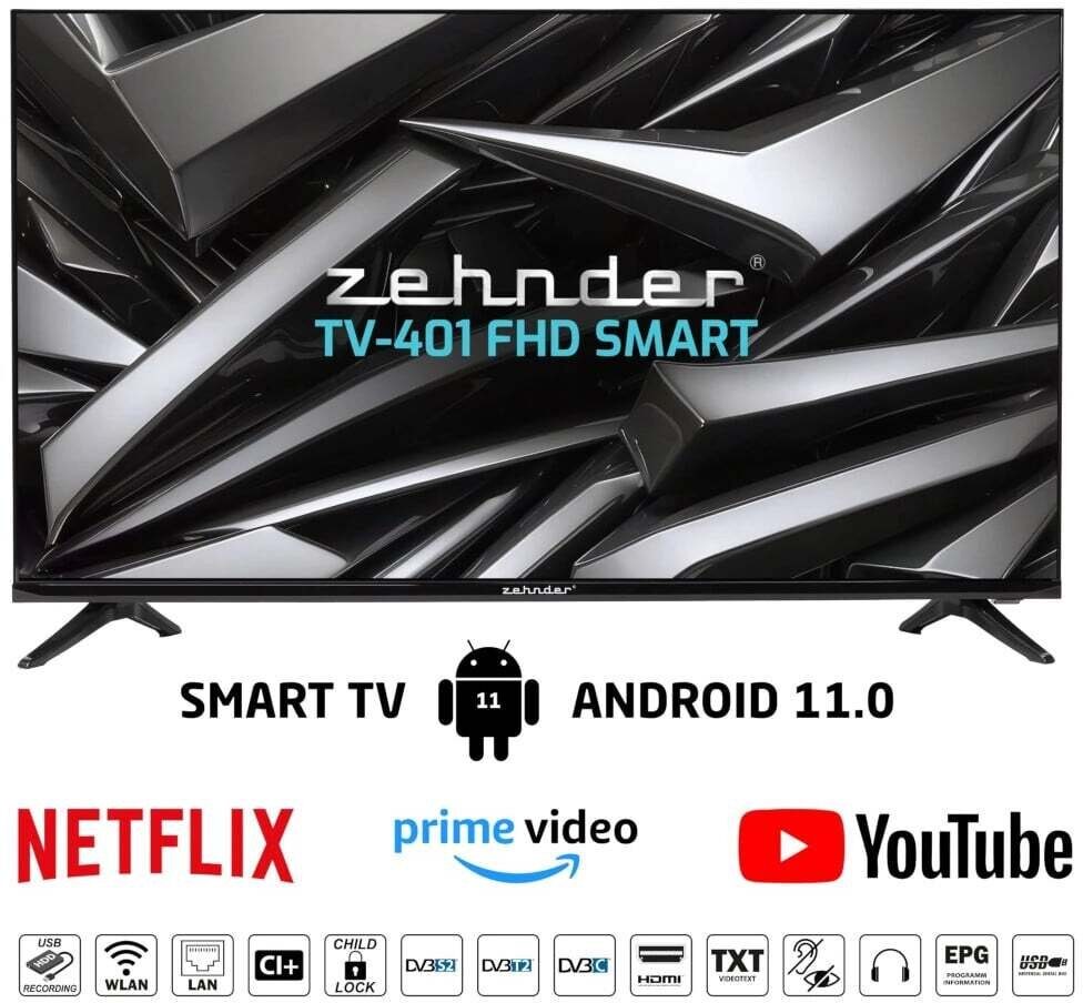 15635193_0_f Telewizor Zehnder Telewizor 40" TV-401 Smart Android FHD