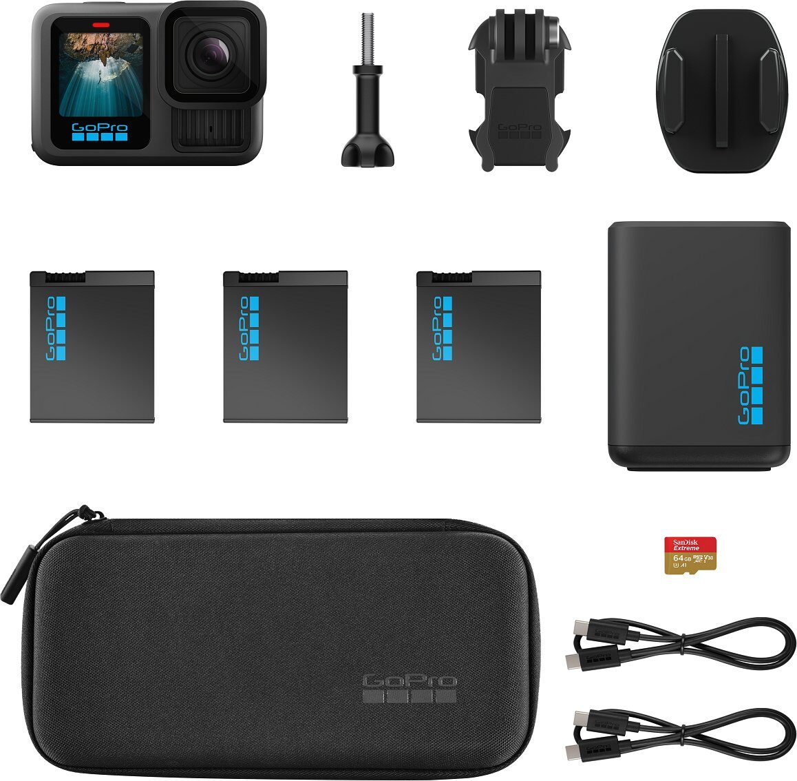 15636210_1_f Kamera GoPro Hero 13 Power Bundle czarna