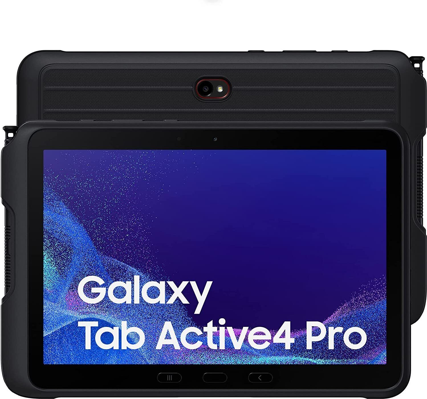 15640171_2_f Tablet Samsung Galaxy Tab Active 4 Pro 10.1" 128 GB 5G Czarny (SM-T636BZKEEEA)