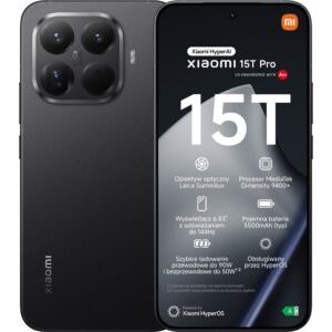 15642181_1_f Smartfon Xiaomi 15T Pro 5G 12/256GB Czarny (MZB0KUHEU)