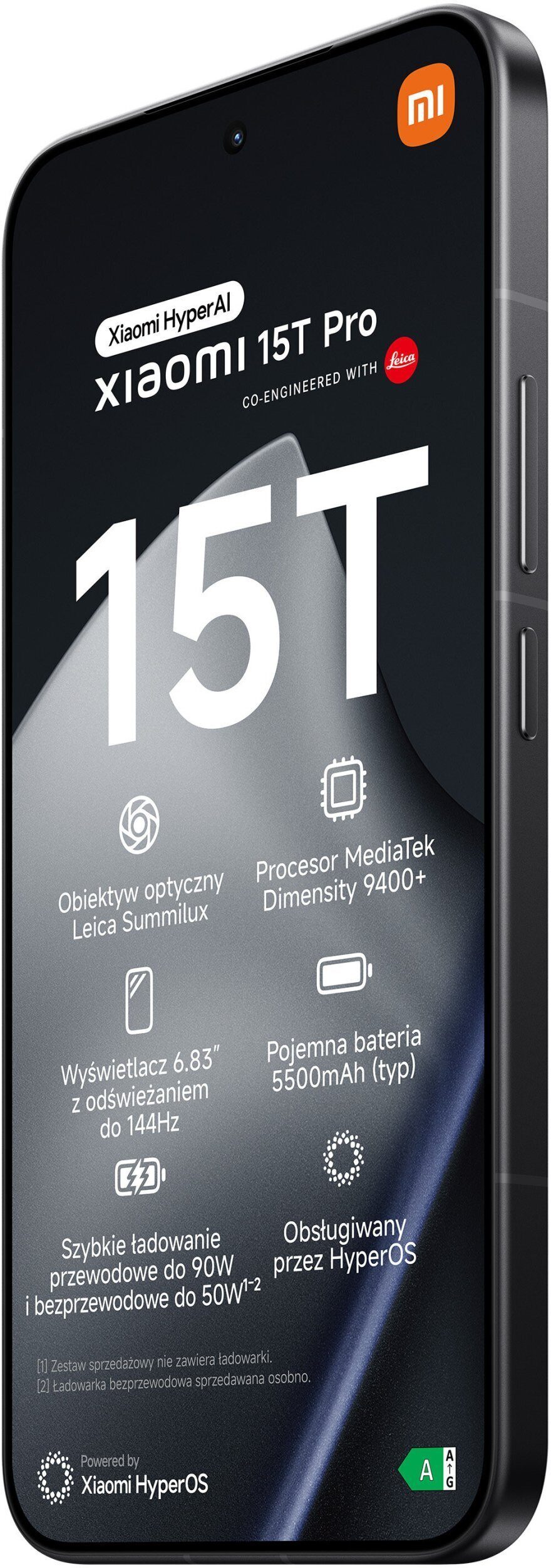 15642181_5_f Smartfon Xiaomi 15T Pro 5G 12/256GB Czarny (MZB0KUHEU)