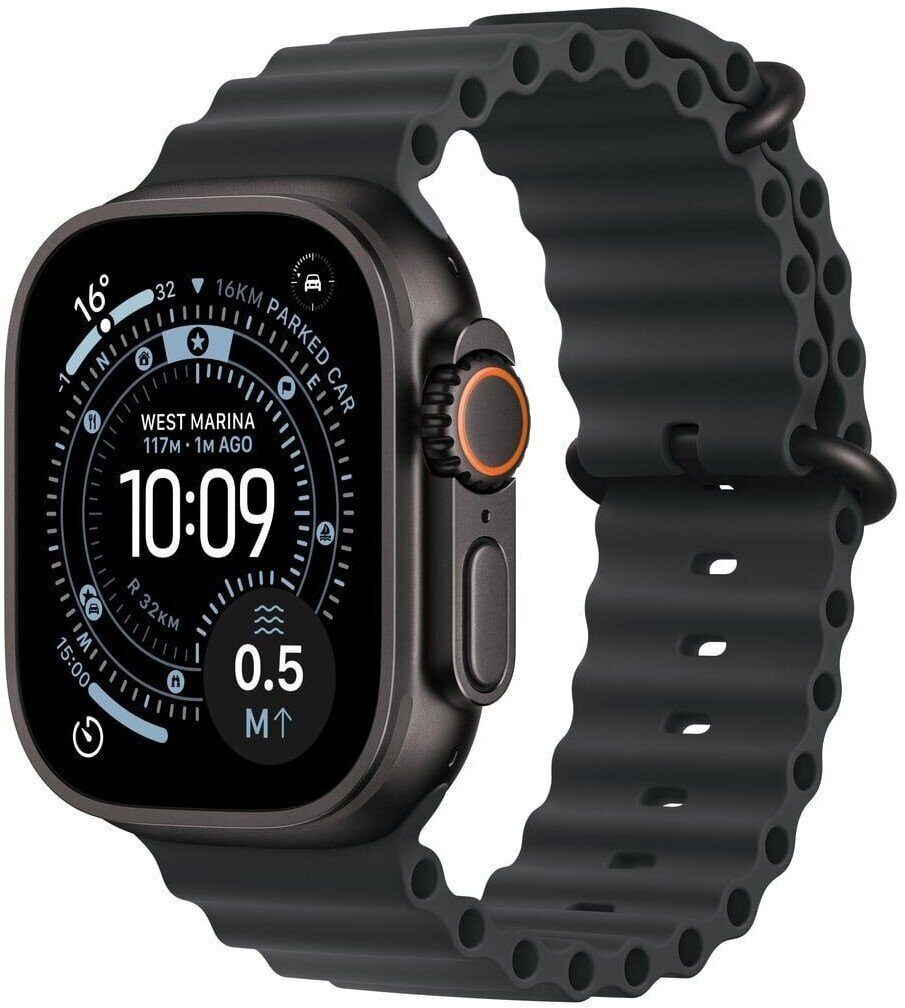 15648115_1_f Smartwatch Apple Watch Ultra 3 GPS + Cellular 49mm Black Titanium / Ocean Band Czarny (MF0J4QR/A)