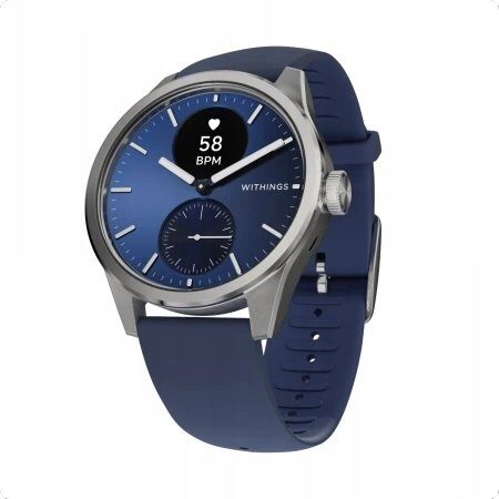 15652739_0_f Smartwatch WITHINGS SAS Scanwatch 2 - zegarek z funkcją EKG, pomiarem pulsu i SPO2 oraz mierzeniem aktywności fizycznej i snu (42mm, blue)