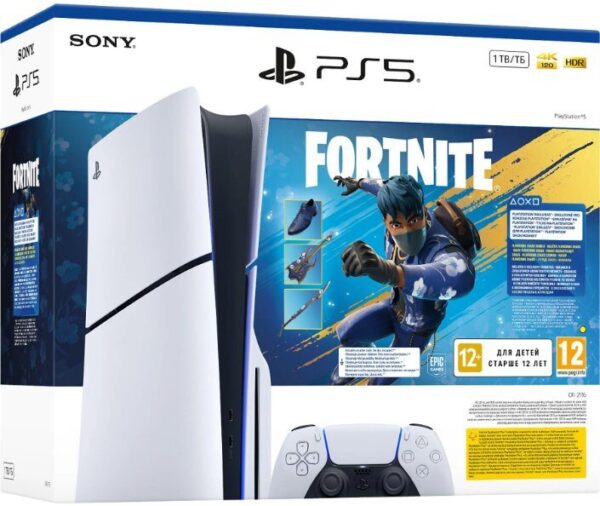 15653957_2_f Sony Playstation 5 825GB Fortnite Flowering Chaos Bundle