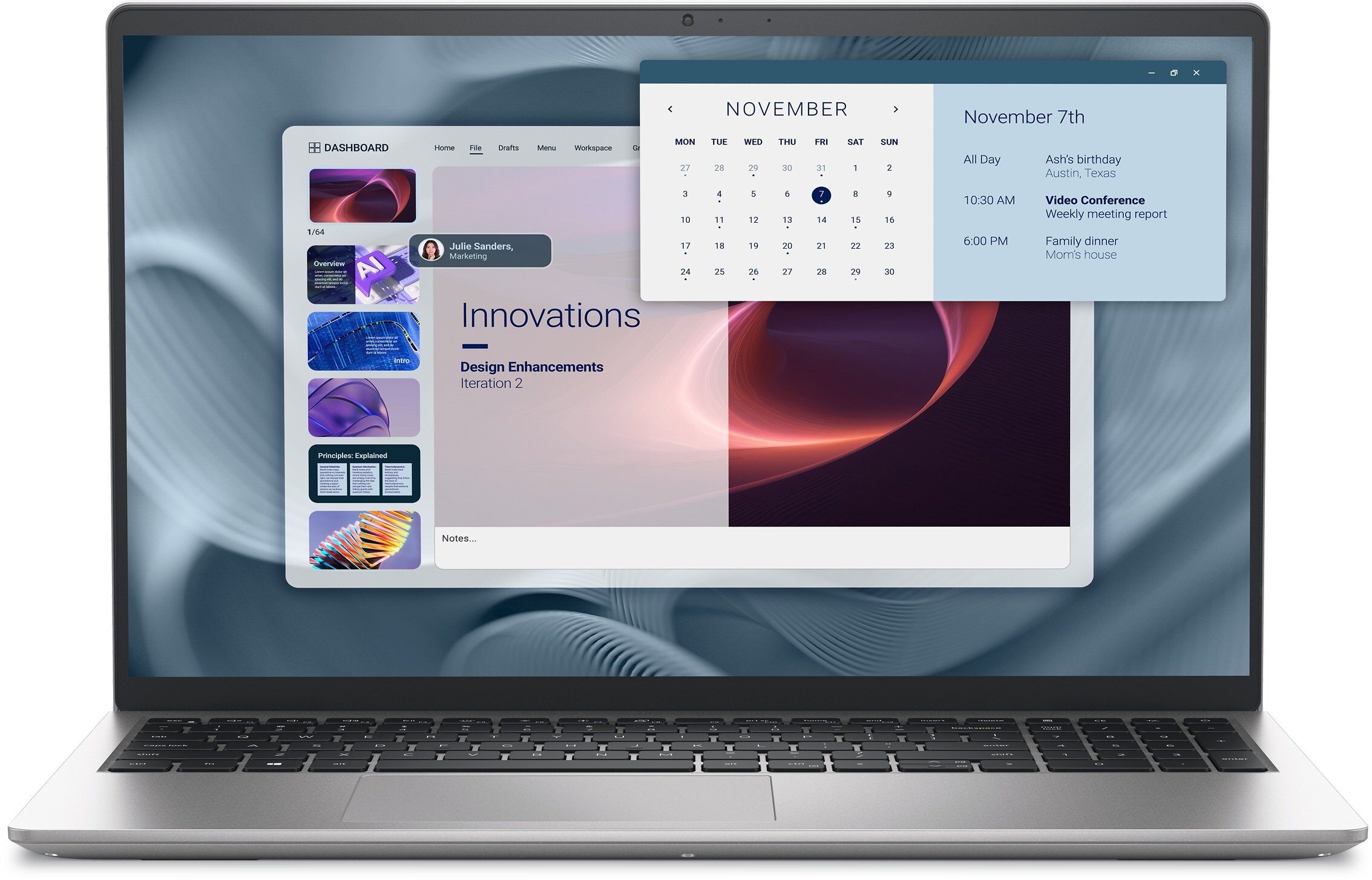 Laptop Dell Pro 15 Essential PV15250 i5-1334U / 16 GB / 1 TB / W11 Pro (PV15250_RPLU_003_M)
