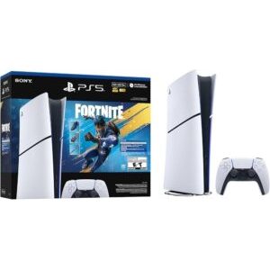 15665807_1_f Sony PlayStation 5 E Chassis Slim Digital Fortnite Flowering Chaos Bundle (CFI-2116)