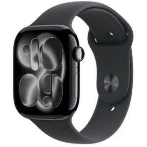 Smartwatch Apple Watch 11 GPS + Cellular 42mm Natural Titanium Sport Band M/L Grafitowy (MF8N4MP/A)