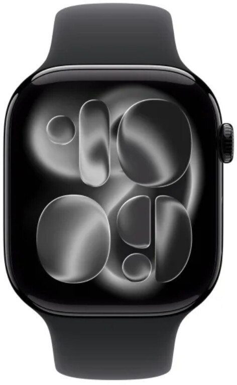 Smartwatch Apple Watch 11 GPS + Cellular 42mm Natural Titanium Sport Band M/L Grafitowy (MF8N4MP/A)