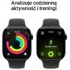 Smartwatch Apple Watch 11 GPS + Cellular 42mm Natural Titanium Sport Band M/L Grafitowy (MF8N4MP/A)