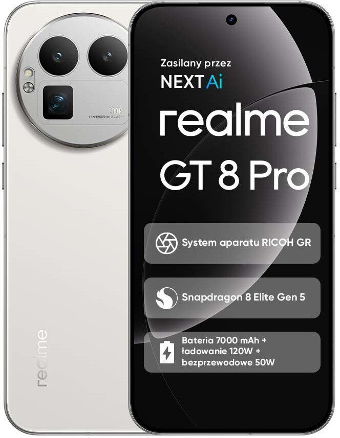 15692927_1_f Smartfon Realme GT 8 Pro 5G 16/512GB Biały (6941764476981)