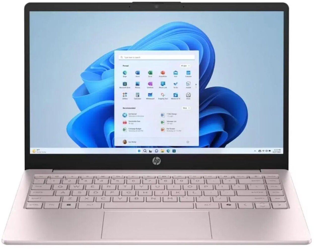 15694049_1_f Laptop HP 14-ep2011wm / 14 cali / Intel N / 8GB / 128GB UFS / Windows 11 Różowy (B5VU3UA)
