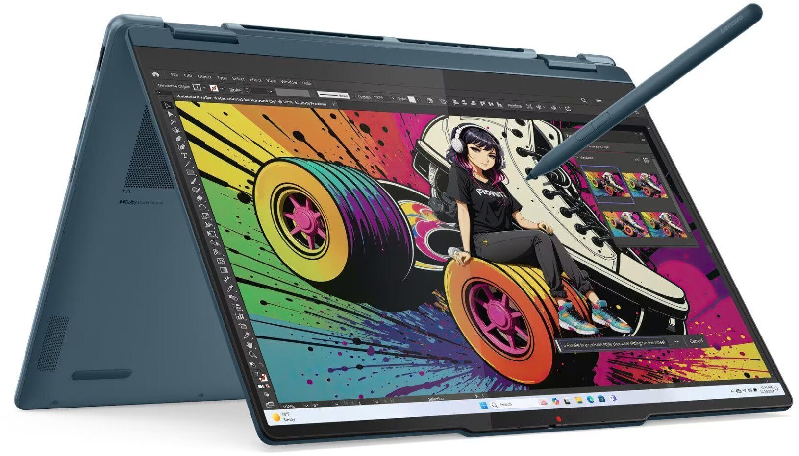 15698231_0_f Laptop Lenovo Yoga 7 2-in-1 14AKP10 Ryzen AI 5 340 / 16 GB / 512 GB / W11 (83JR008NPB)