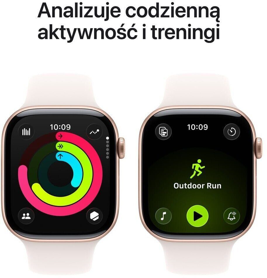 15701428_3_f Smartwatch Apple Watch 11 GPS 46mm Rose Gold Alu Sport Band S/M Różowy (MEV64RK/A)