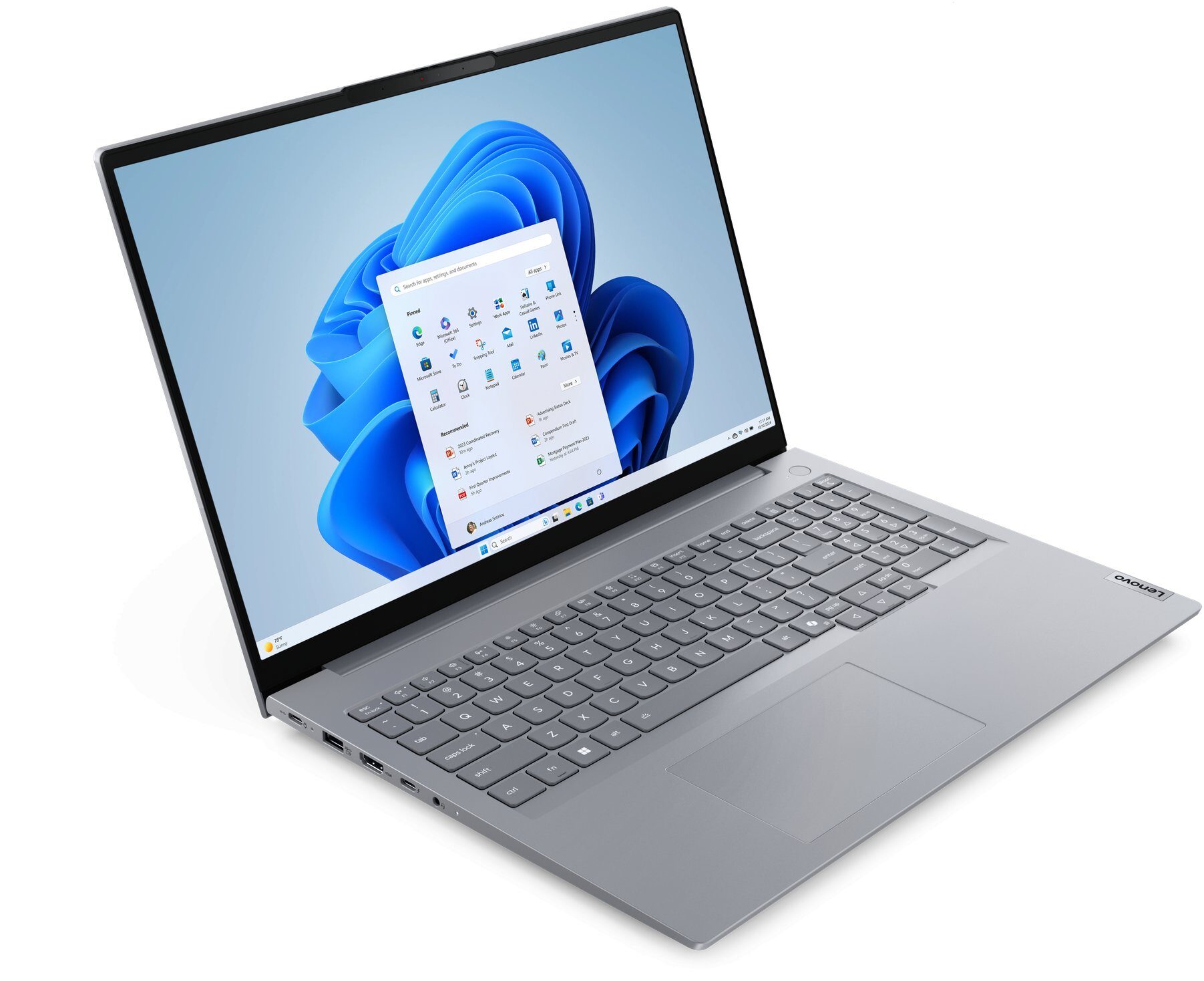 Laptop Lenovo ThinkBook 16 G8 IRL Core 5 210H / 16 GB / 512 GB (21SH008GRI)