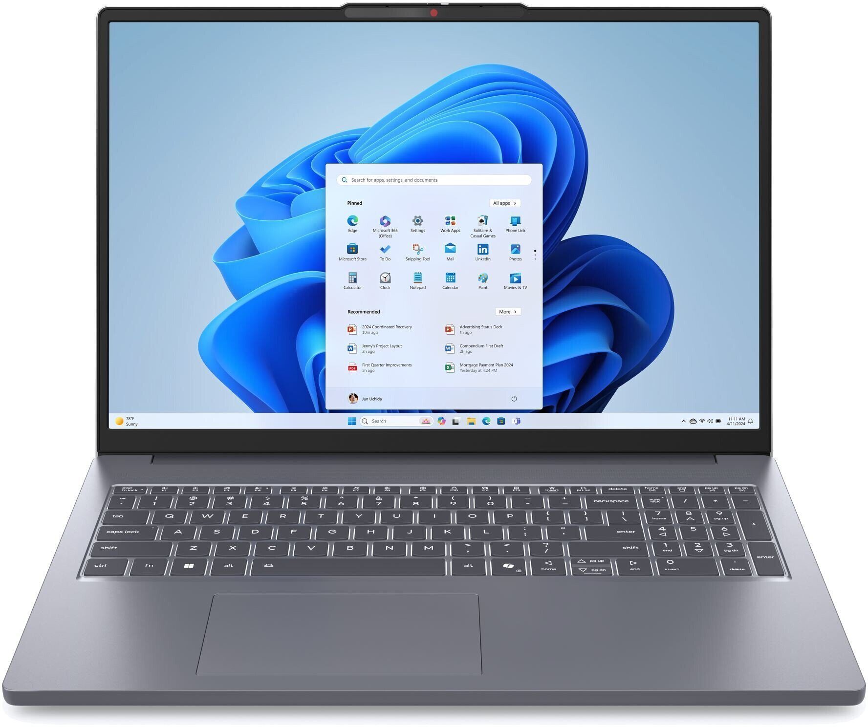 15725746_7_f Laptop Lenovo IdeaPad Slim 3 16ARP10 Ryzen 5 7535HS / 16 GB / 1 TB / W11 (83K8006VPB)