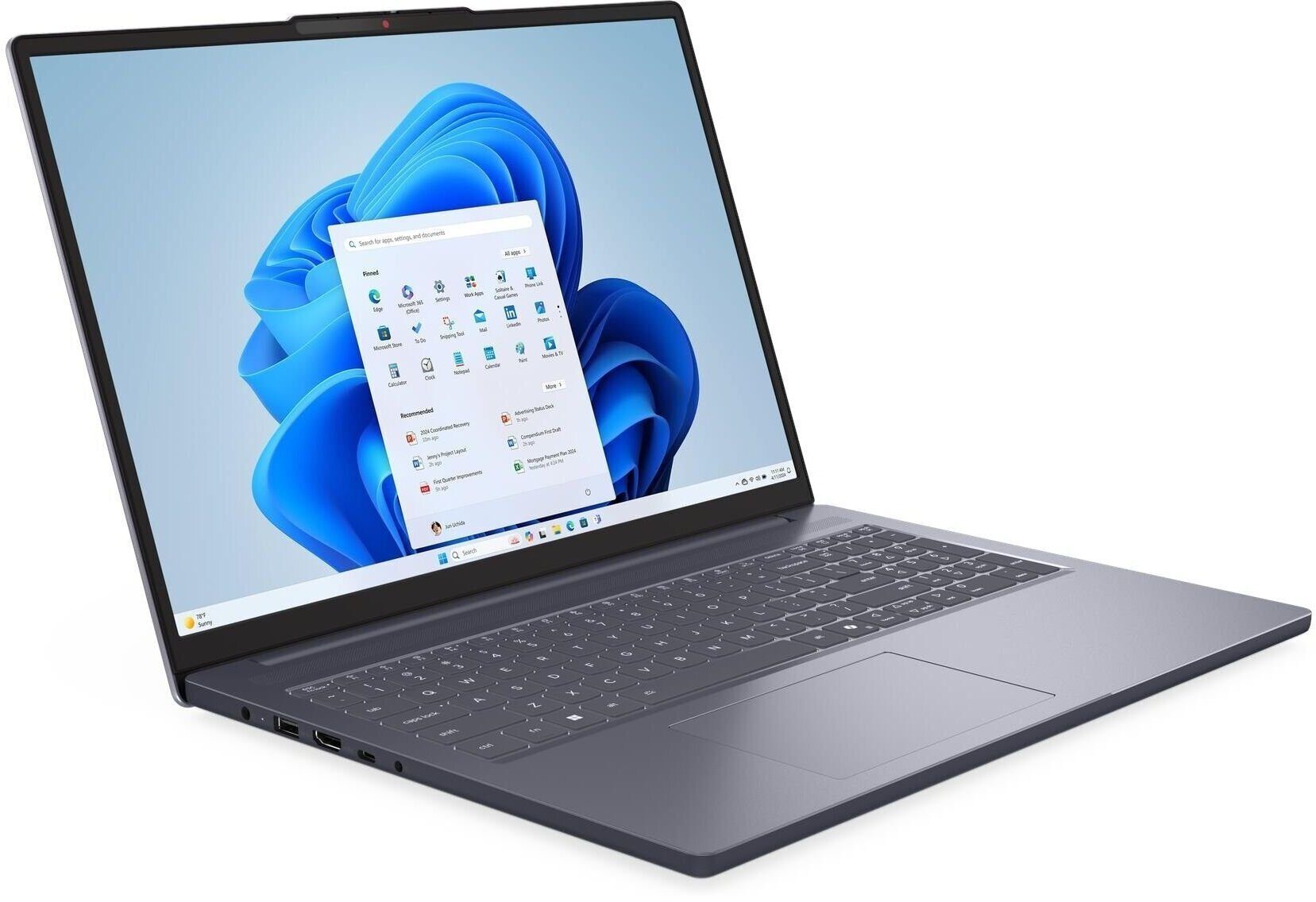15725746_8_f Laptop Lenovo IdeaPad Slim 3 16ARP10 Ryzen 5 7535HS / 16 GB / 1 TB / W11 (83K8006VPB)