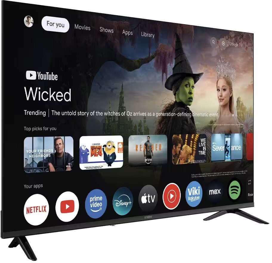 15744188_2_f Telewizor Strong Strong SRT55UH7773 Telewizor 139,7 cm (55") 4K Ultra HD Smart TV Wi-Fi Czarny 250 cd/m²