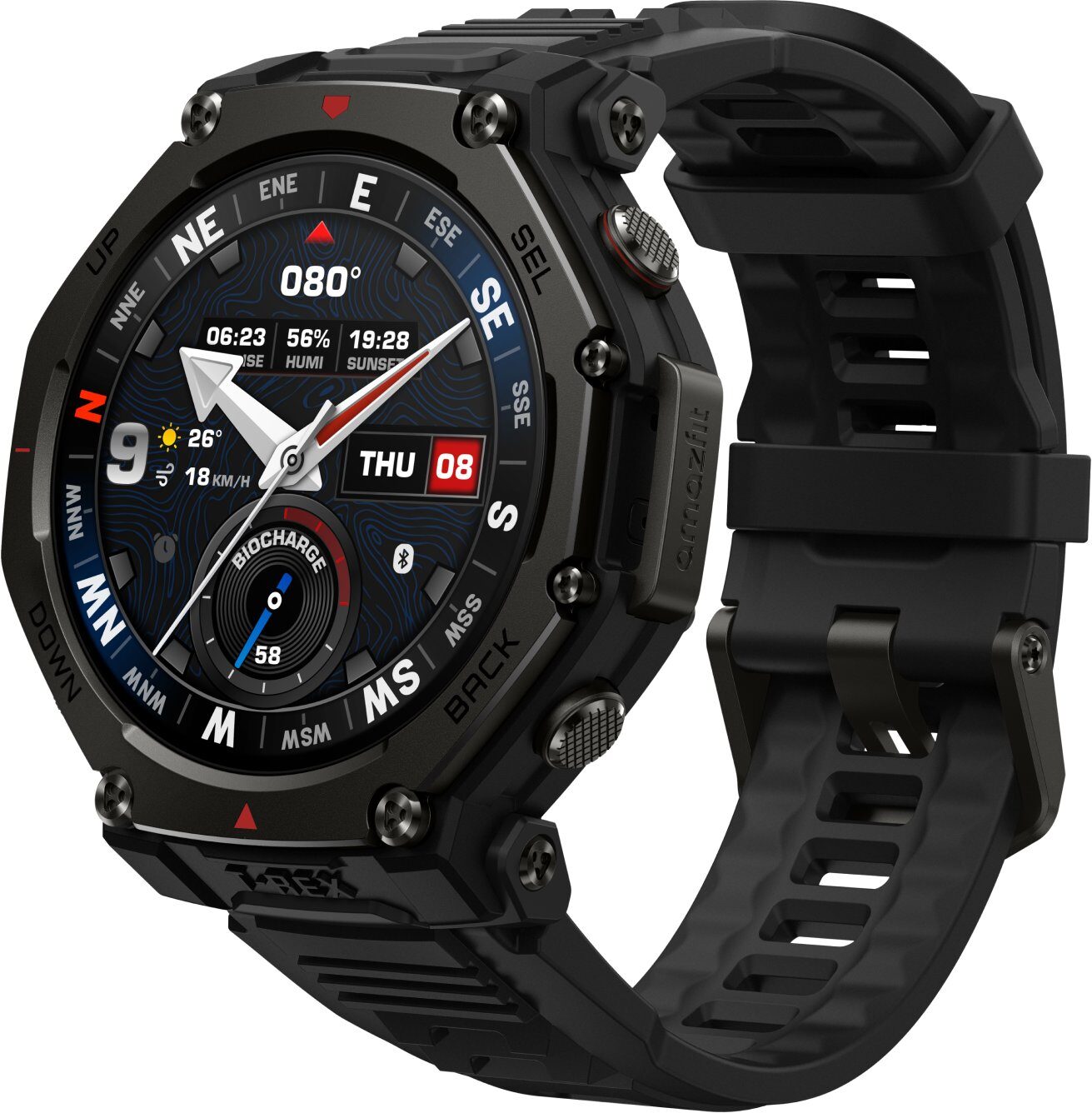 Smartwatch Amazfit Amazfit T-Rex 3 Pro 44mm Tactical Black Smartwatch HYROX-Modus
