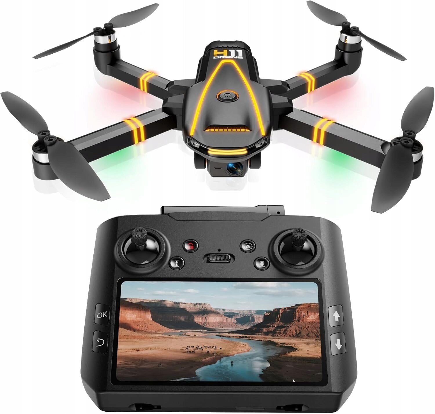 15763720_0_f Dron Merach TOPBLASTERBOX H11 Dron GPS kamera 4K z kontrolerem 45min lotu