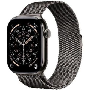 Smartwatch Apple Watch 11 GPS + Cellular 42mm Slate Titanium Milanese Loop Grafitowy (MF8U4ET/A)