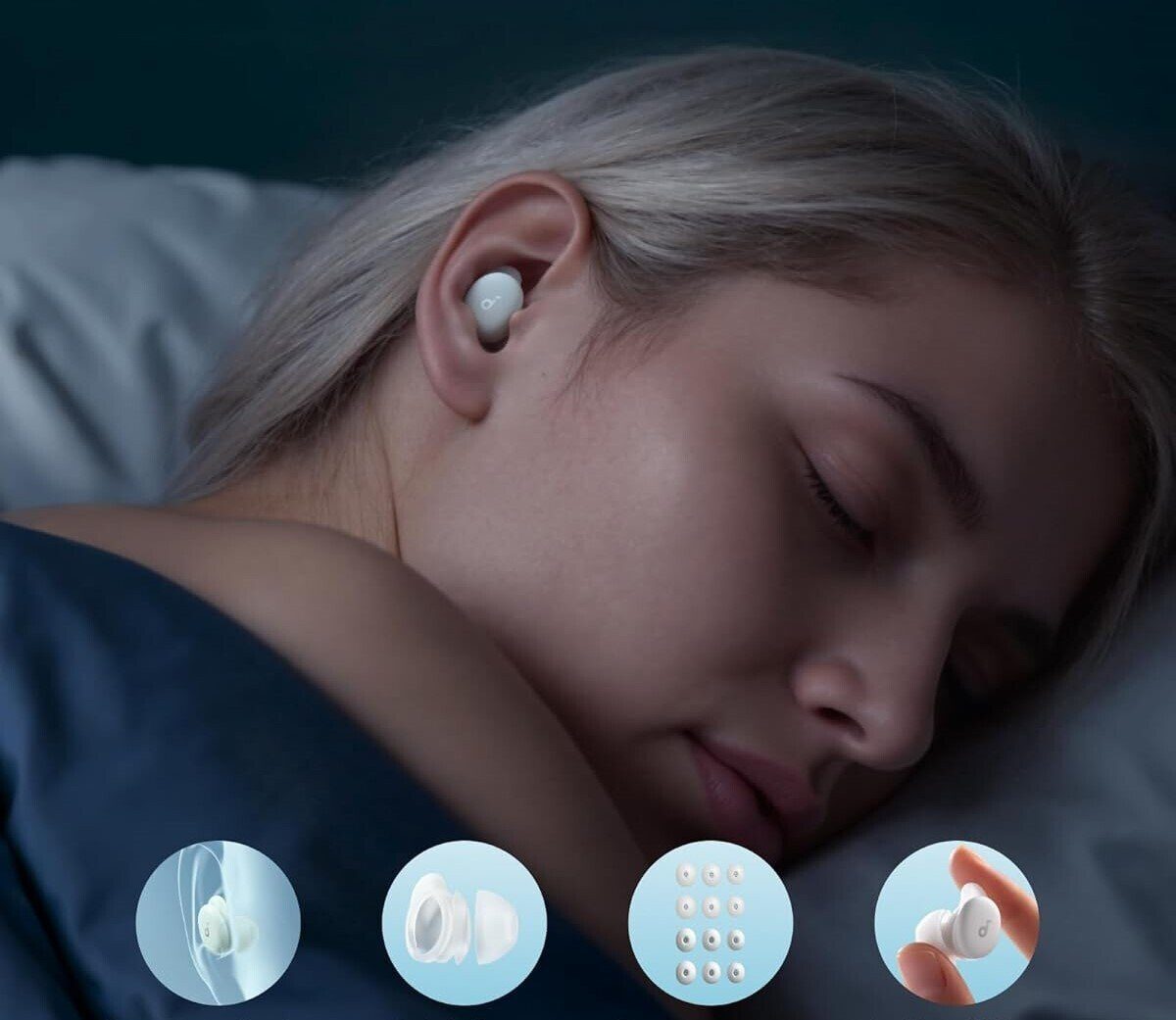 Słuchawki Soundcore Soundcore Sleep A30 zielone