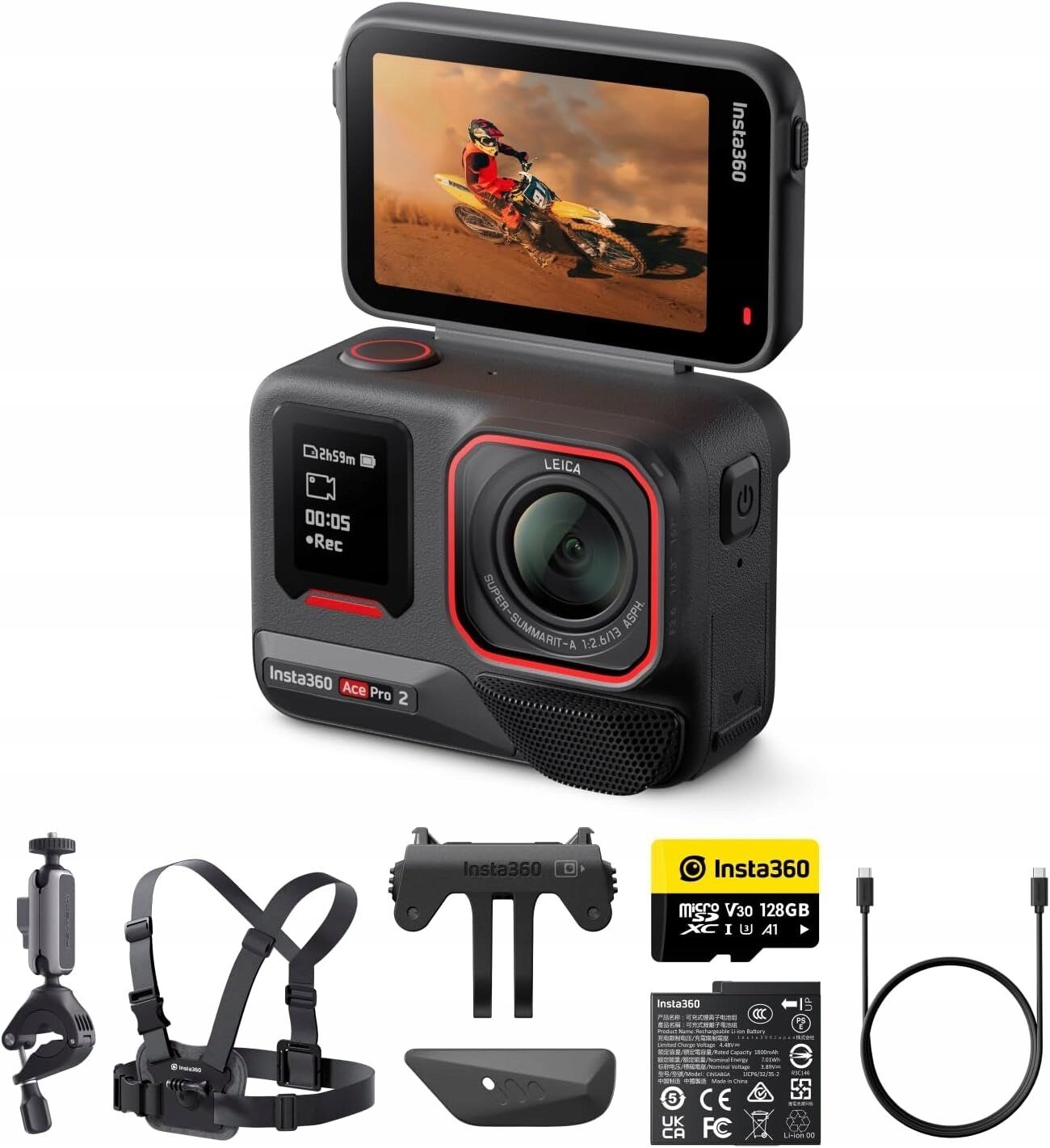 15786631_0_f Kamera Insta360 Ace Pro 2 Bike Bundle czarna