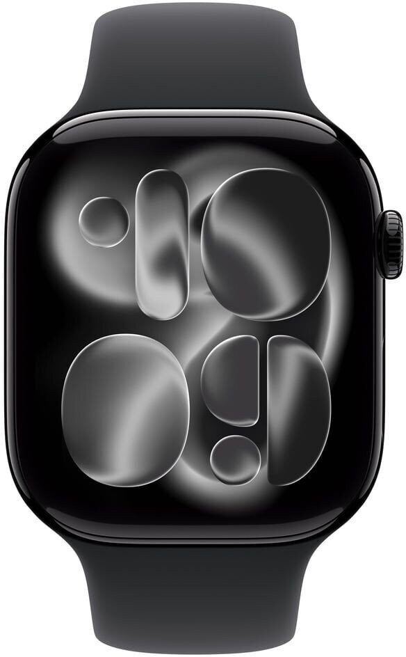 Smartwatch Apple Watch 11 GPS + Cellular 42mm Jet Black Alu Sport Band M/L Czarny (MF854MP/A)