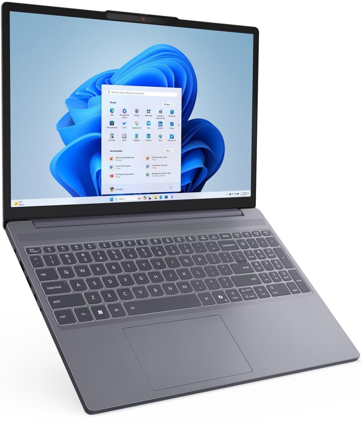 15801000_0_f Laptop Lenovo IdeaPad Slim 3 15ARP10 Ryzen 5 150 / 16 GB / 512 GB (83K700HLPB)