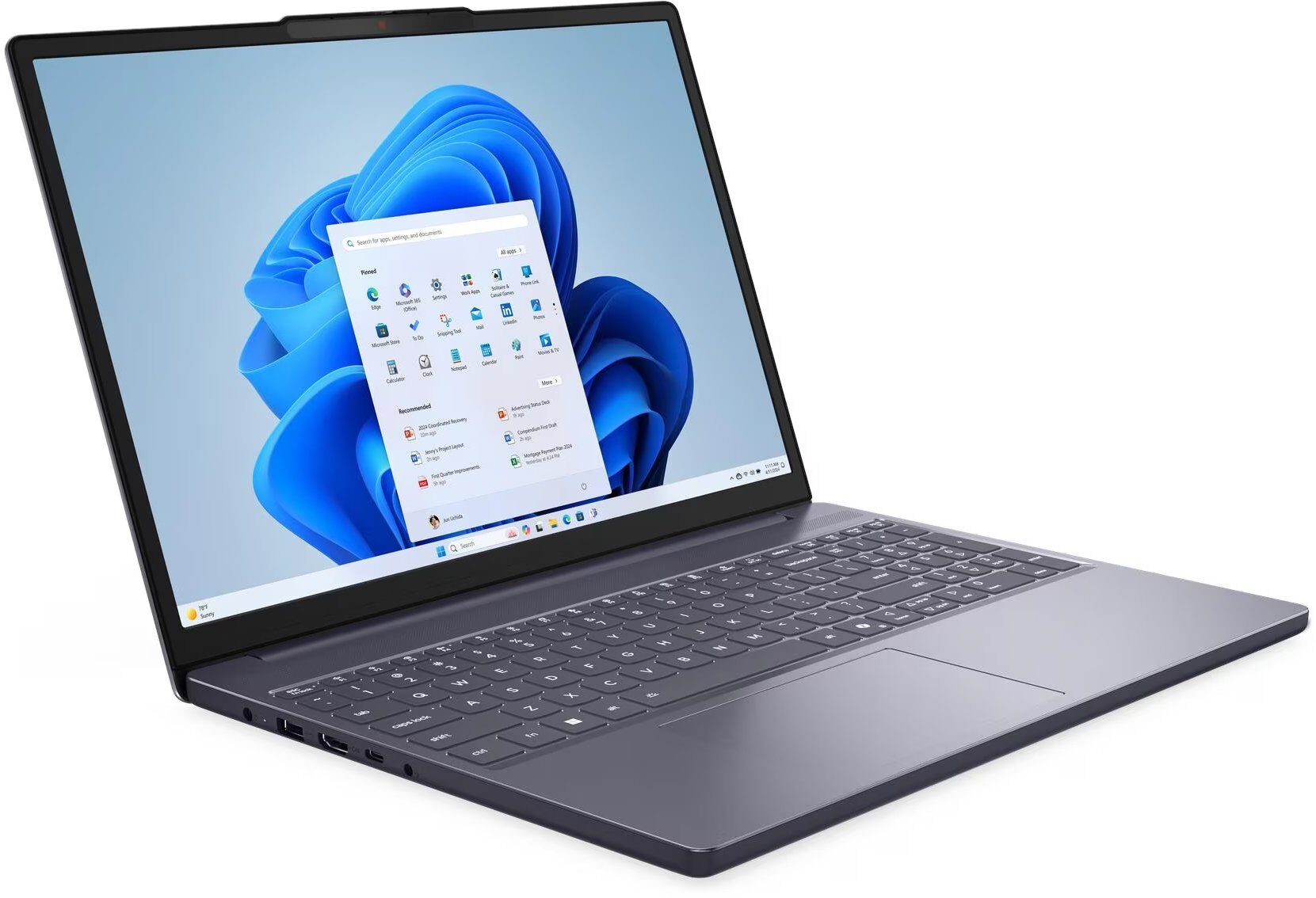 15801000_2_f Laptop Lenovo IdeaPad Slim 3 15ARP10 Ryzen 5 150 / 16 GB / 512 GB (83K700HLPB)