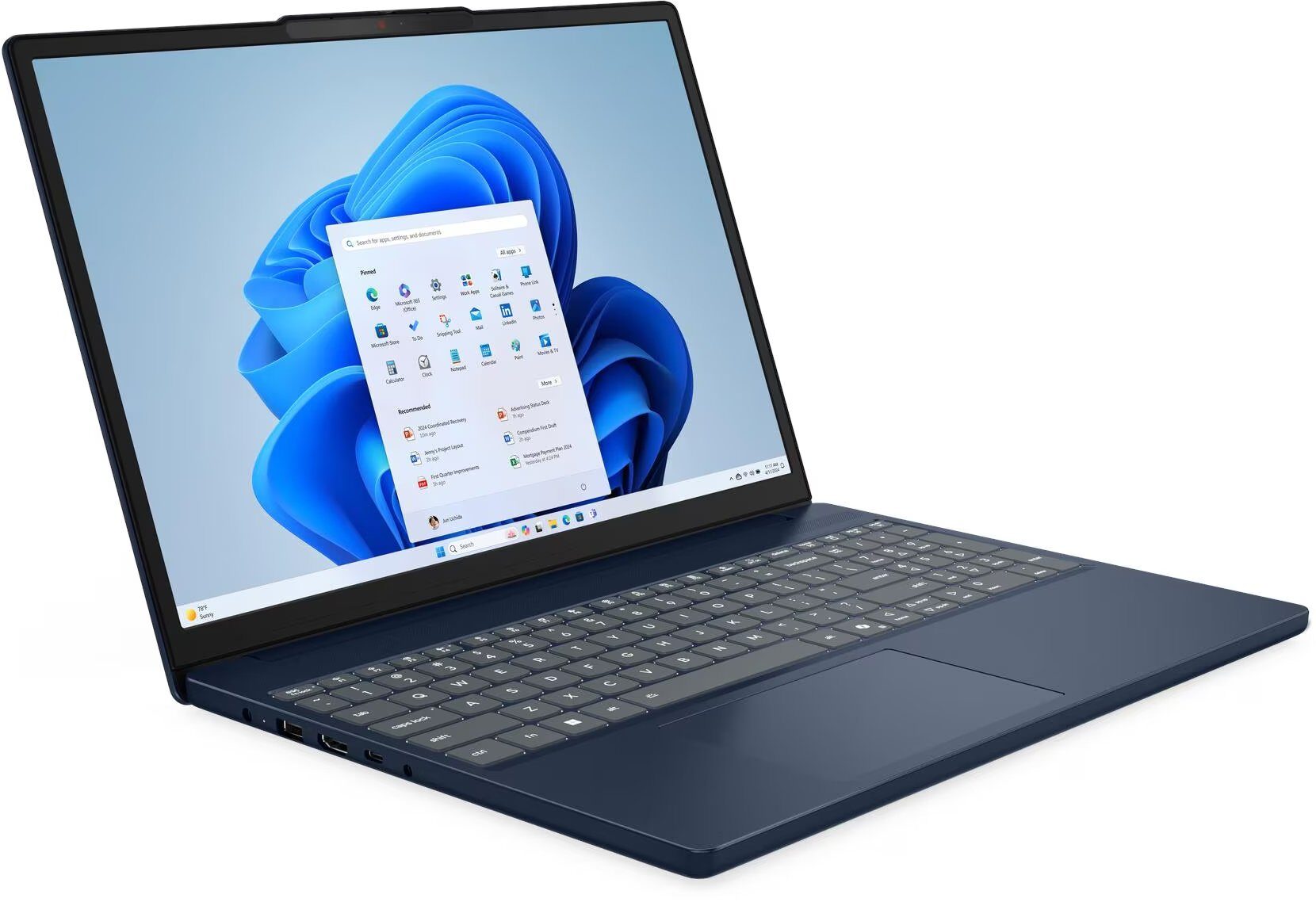 15801005_9_f Laptop Lenovo IdeaPad Slim 3 15ARP10 Ryzen 5 150 / 16 GB / 512 GB / W11 (83K700HKPB)