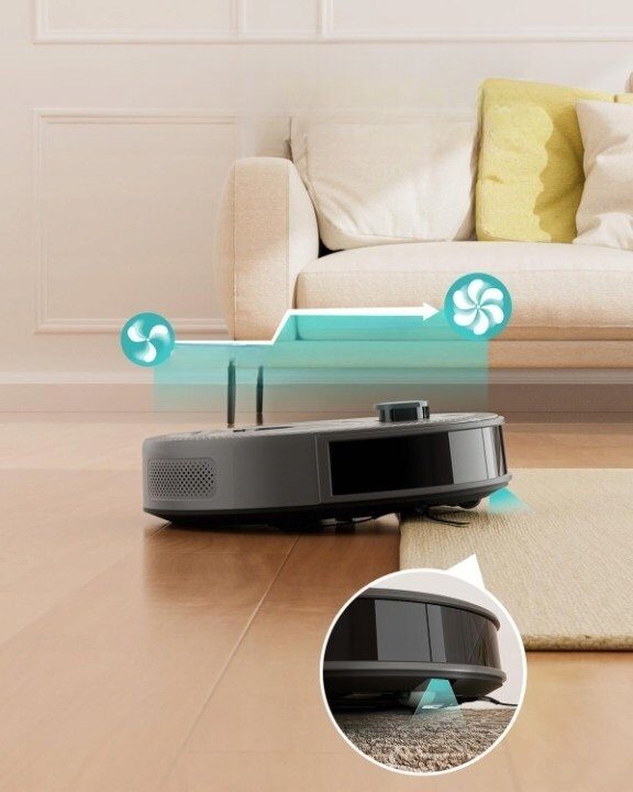 Robot sprzątający LeFant Lefant M330 Pro Robot Sprzątający 5000Pa Nawigacja Laserowa dToF Mop