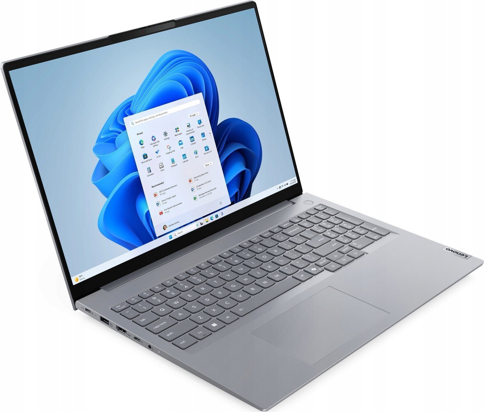 15812220_2_f Laptop Lenovo ThinkBook 16 G8 IAL Ultra 5 135H / 16 GB / 512 GB / W11 Pro (21SK00JPPB)