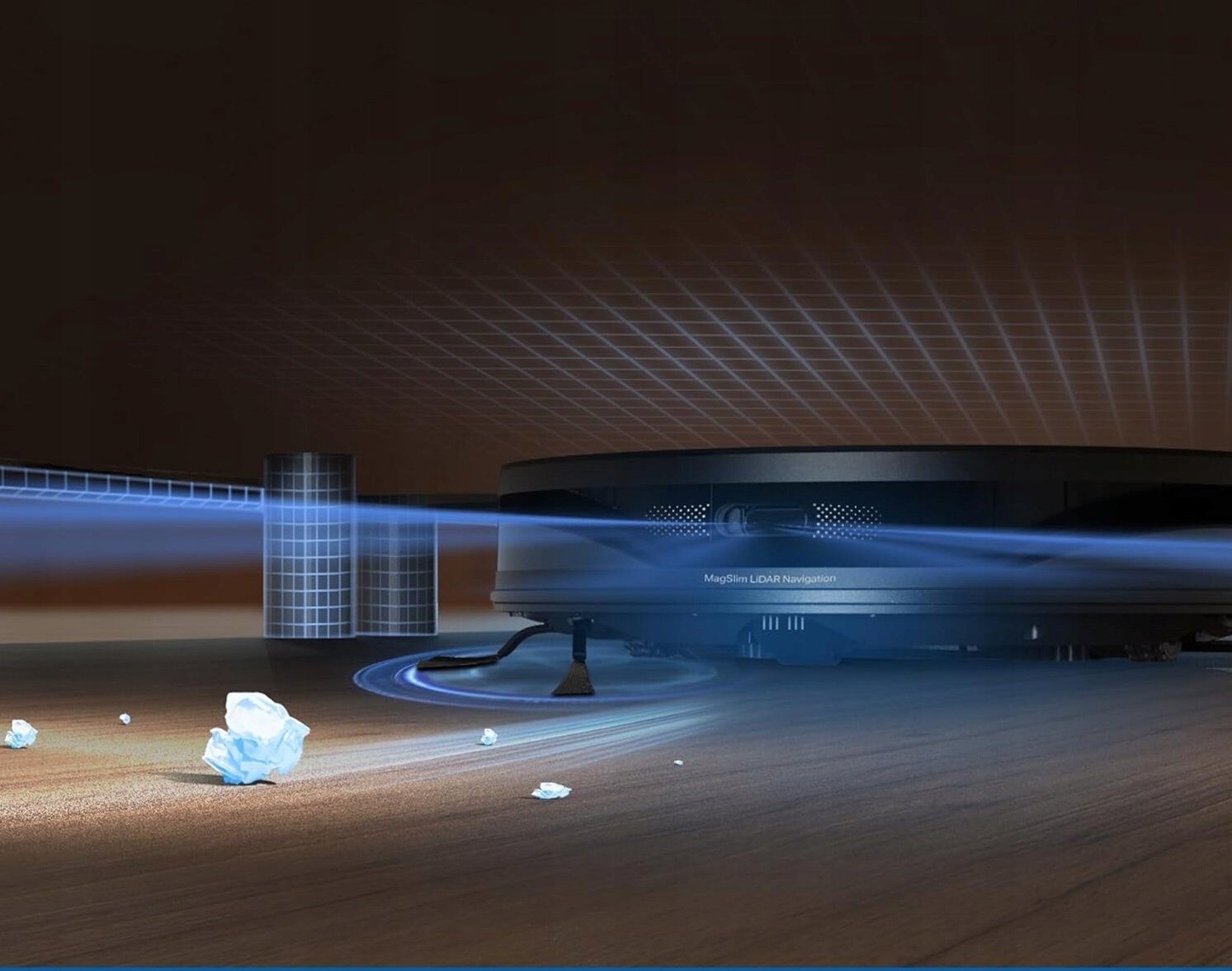 15813471_1_f Robot sprzątający Tapo RV20 Max Plus Robot z Mopem i Stacją Odsysającą 5300Pa Smart Home