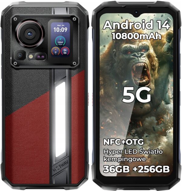 15821484_0_f Smartfon Hotwav Smartfon HOTWAV Hyper 7 Pro (czerwony)