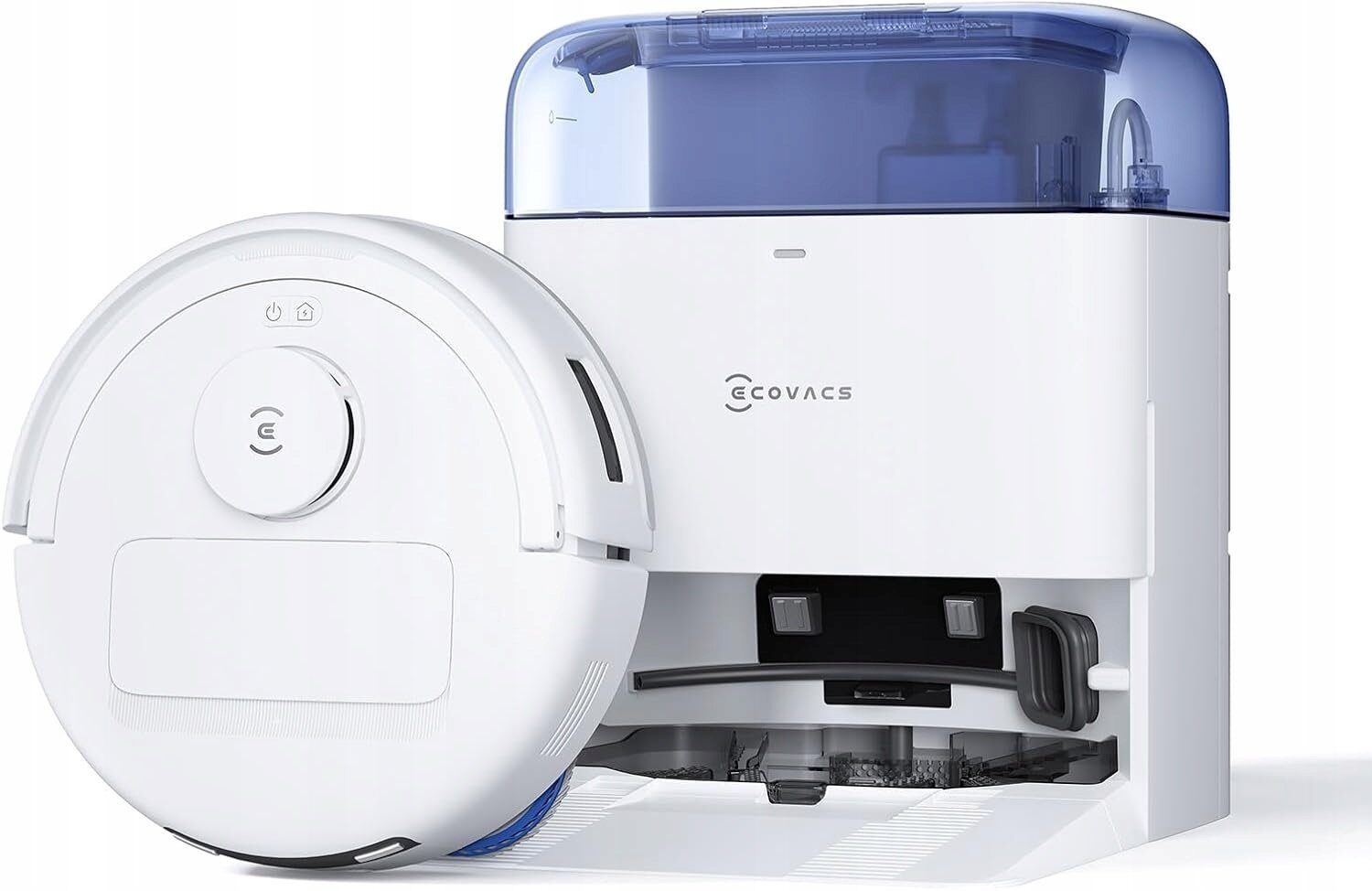 15824988_0_f Robot sprzątający ECOVACS DEEBOT Mini Robot 9000Pa ZeroTangle 2.0 Stacja Samoczyszcząca