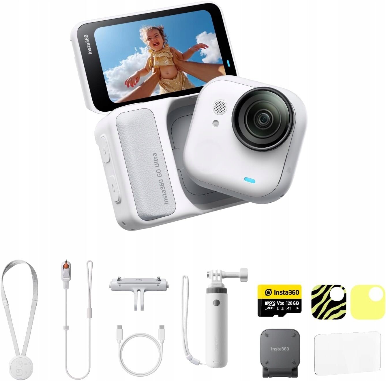 15827076_0_f Kamera Insta360 GO Ultra Lifestyle Bundle biała