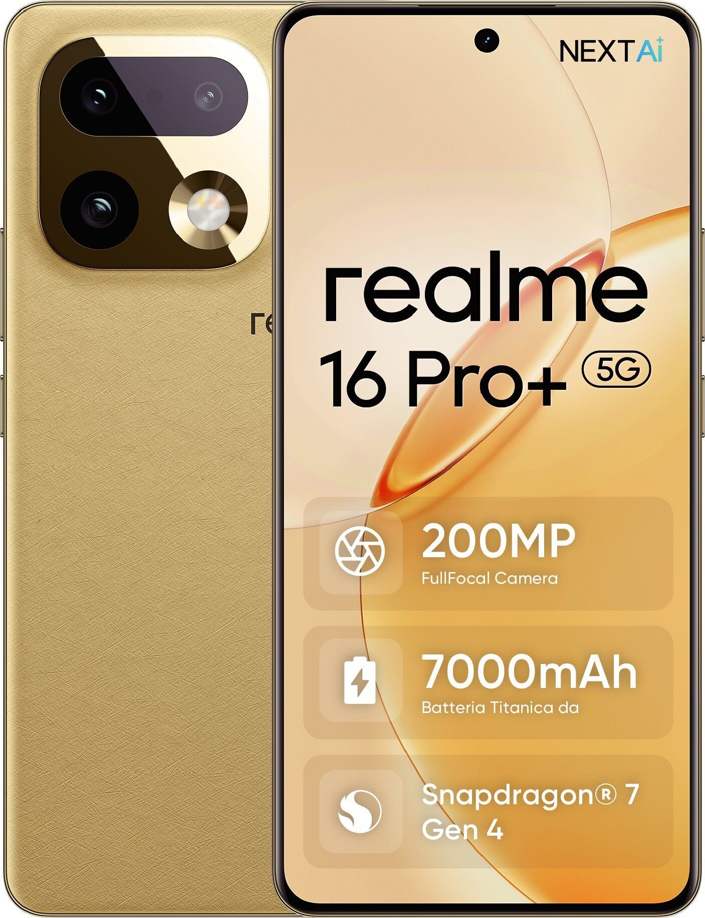 15827389_3_f Smartfon Realme 16 Pro+ 5G 8/256GB Złoty (RLME_16PRO+)